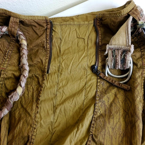 Z Brand green grunge skirt Size M - Picture 3 of 7